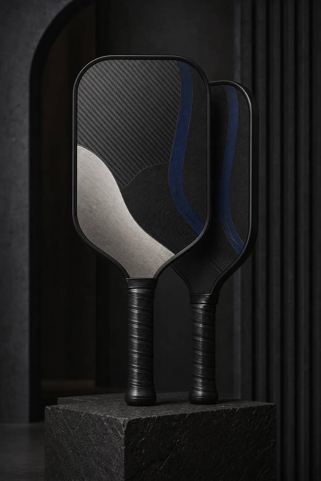 Quiet luxury custom pickleball paddle concept