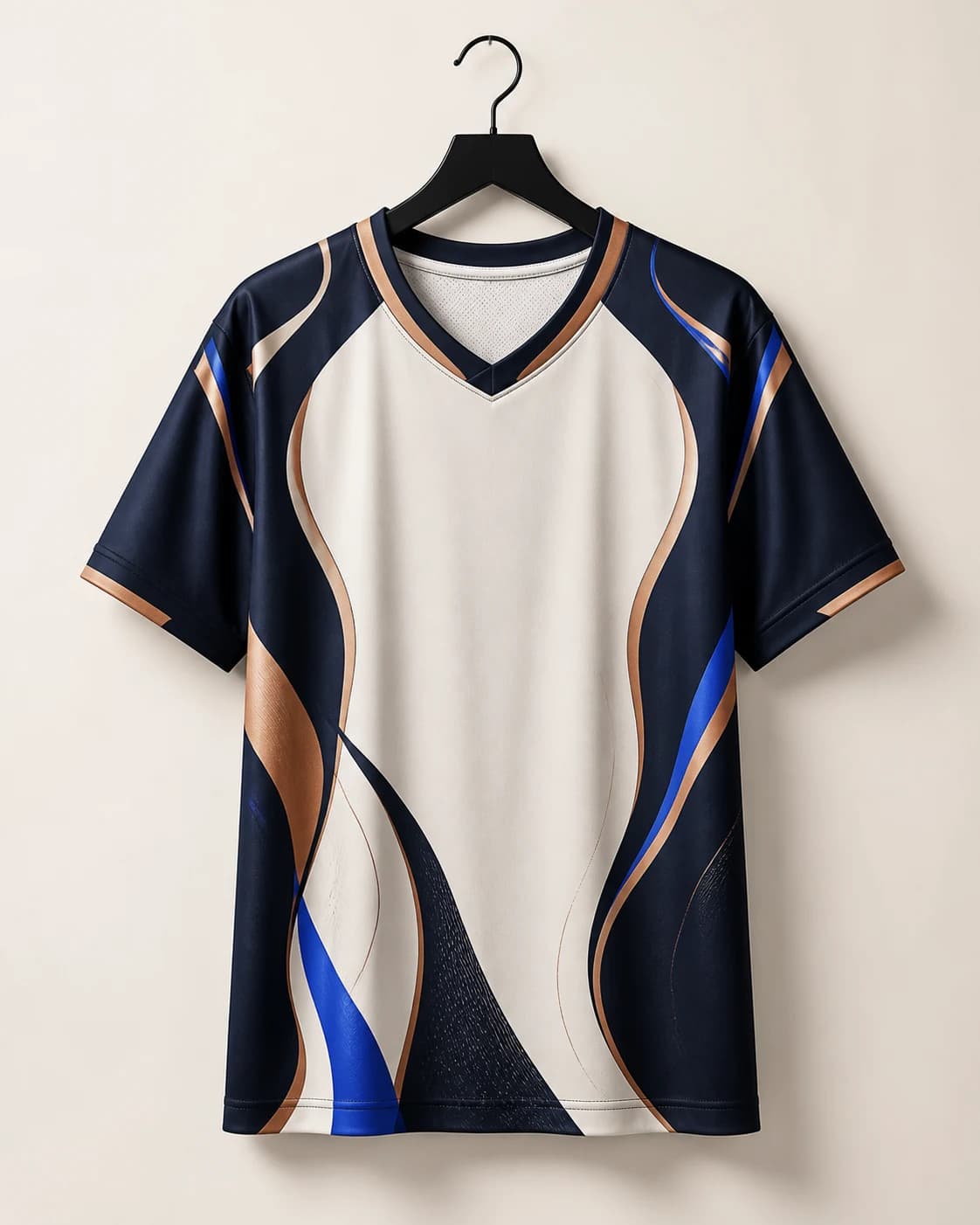 Premium custom esports jersey with all-over player identity artwork